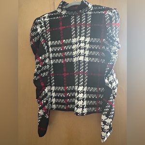 Women's Puff Long Sleeve Slim Fitted Elegant Blouse/ Never used